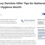 Salisbury Dentists Offer Tips for National Dental Hygiene Month